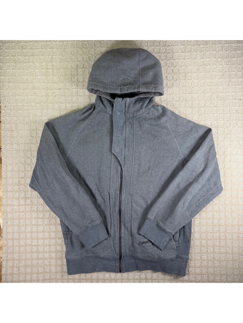 Lululemon Grey Zip Men’s Hoodie XL